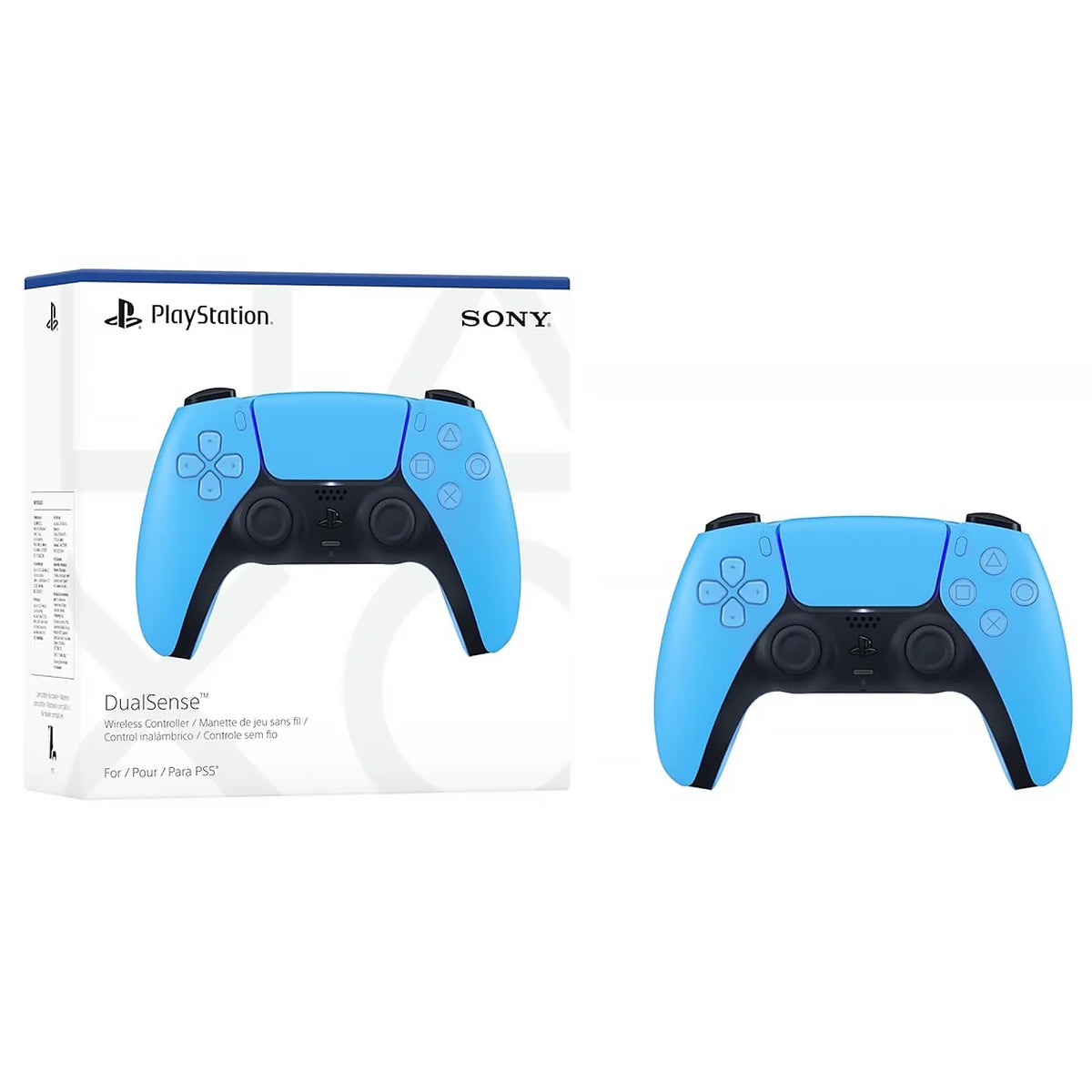 Sony PlayStation DualSense Wireless Controller — Starlight Blue