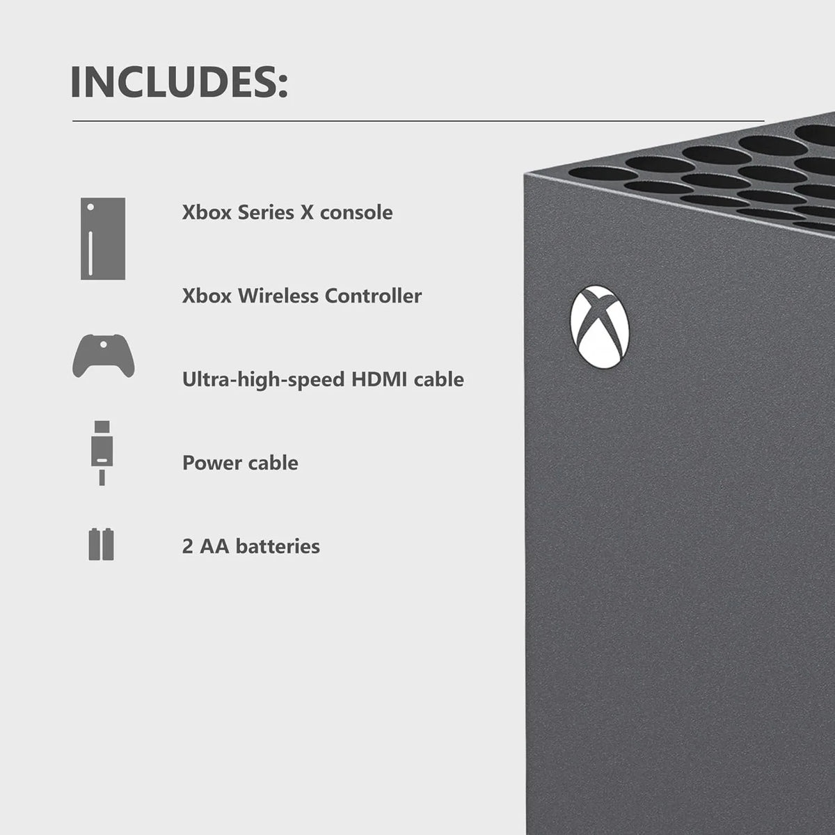 Microsoft Xbox Series X 1TB — 4K Gaming Console | 120fps | Ray Tracing | Black