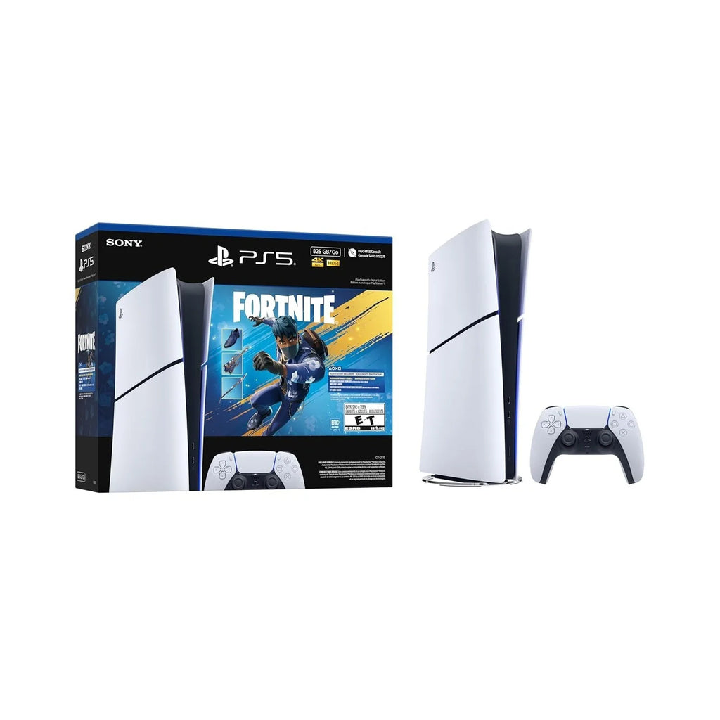 Sony PS5 Digital Edition 825GB — Fortnite Flowering Chaos Bundle