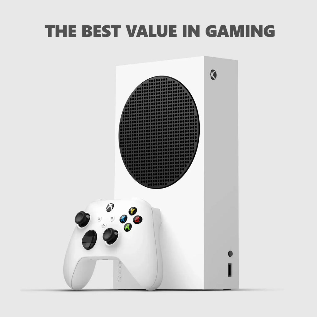 Microsoft Xbox Series S 512GB — All-Digital Gaming Console | 1440p | 120fps | White
