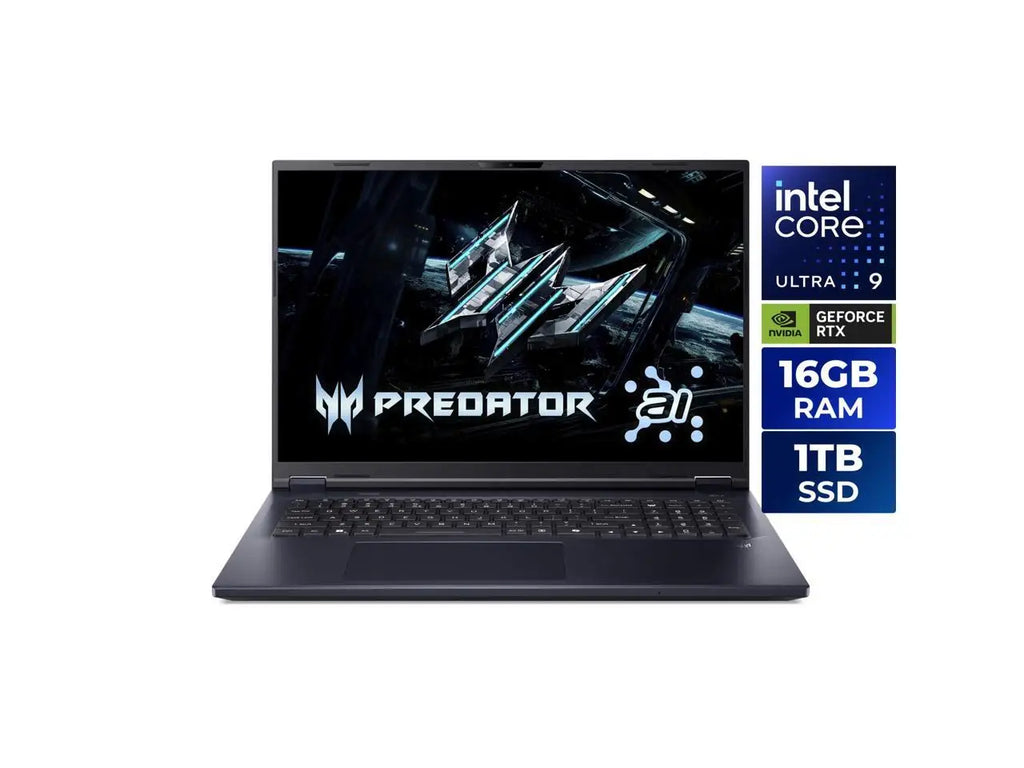 Acer Predator Helios Neo 18 AI Gaming Laptop — 18" | Intel Core Ultra | RTX Series | Wi-Fi 7