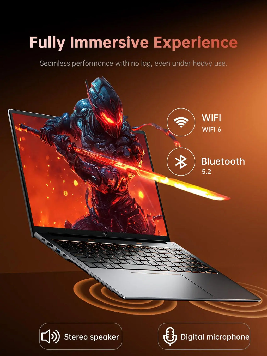 ACEMAGIC 16" Gaming Laptop — AMD Ryzen 9 6900HX | 16GB LPDDR5 | 512GB SSD | FHD | Windows 11 Pro