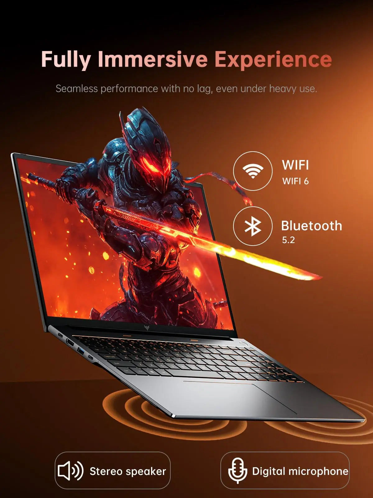 ACEMAGIC 16" Gaming Laptop — AMD Ryzen 9 6900HX | 16GB LPDDR5 | 512GB SSD | FHD | Windows 11 Pro