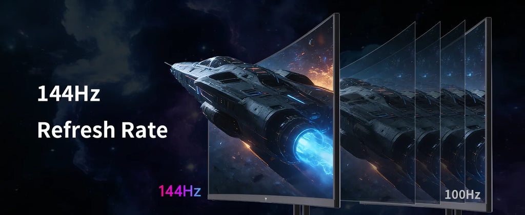KTC H27S5C 27" Curved Gaming Monitor — 1080p 165Hz | VA Panel | FreeSync | HDMI & DP