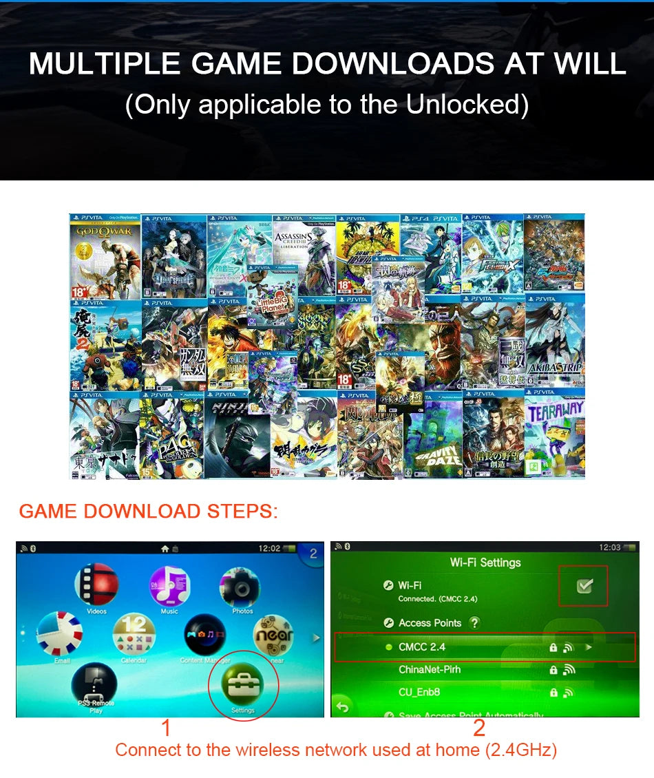 Sony PS Vita 2000 Slim Handheld Console — Multi-Language | Retro Gaming | Multiple Colors & Storage