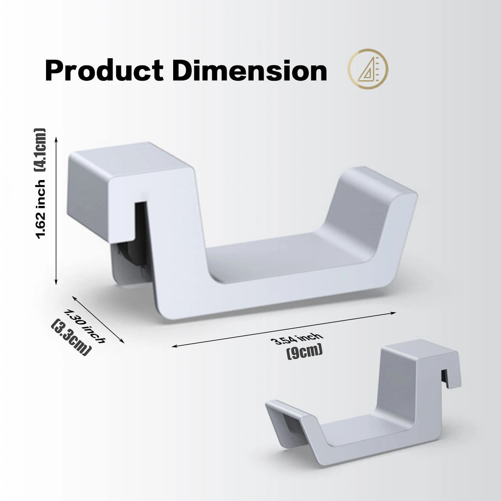 PS5 Headset Hanger — Minimalist Headphone Holder with Support Bar for PlayStation 5