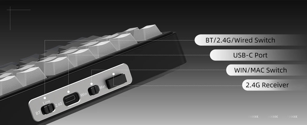Attack Shark X85 Wireless Mechanical Gaming Keyboard — 75% Layout | Hot-Swap | Knob | PBT Keycaps