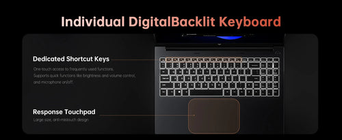 ACEMAGIC 16" Gaming Laptop — AMD Ryzen 9 6900HX | 16GB LPDDR5 | 512GB SSD | FHD | Windows 11 Pro