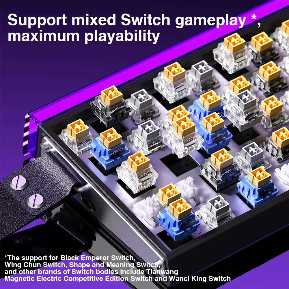 AULA HERO 68HE Gaming Keyboard — Hall Effect Magnetic Switches | Rapid Trigger | 8K Polling | RGB | 65%