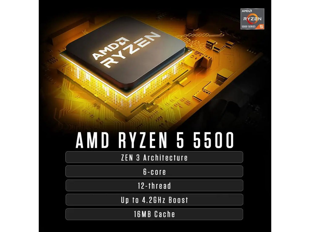 Zotac GAMING MEK AI Gaming Desktop — RTX 5060 | AMD Ryzen 5 5500 | 16GB DDR4 | 1TB NVMe | Wi-Fi 6E | Windows 11