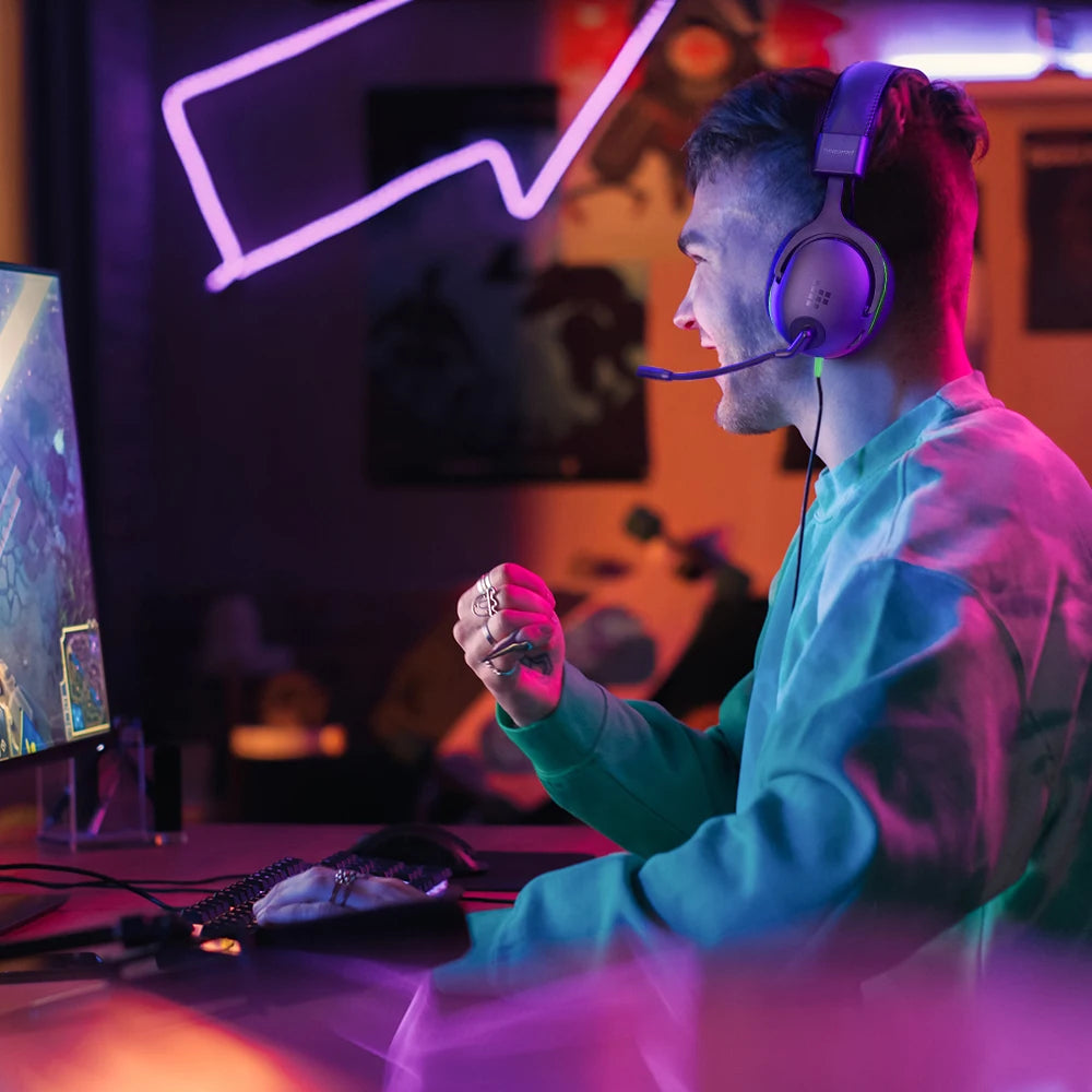 Tronsmart G10 Wired Gaming Headset — Multi-Platform | PC, PS5, PS4, Xbox, Switch, Mobile