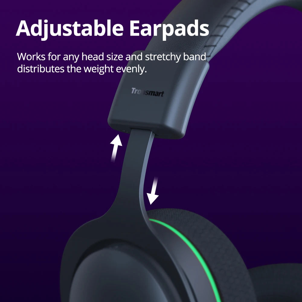 Tronsmart G10 Wired Gaming Headset — Multi-Platform | PC, PS5, PS4, Xbox, Switch, Mobile