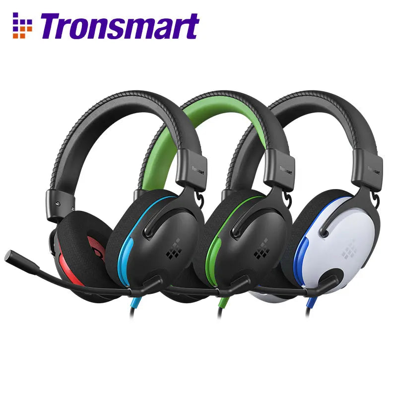 Tronsmart G10 Wired Gaming Headset — Multi-Platform | PC, PS5, PS4, Xbox, Switch, Mobile