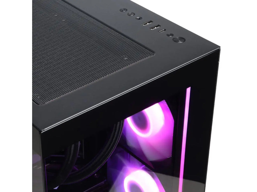 CyberPowerPC Gaming Desktop — AMD Ryzen 7 9800X3D | RX 9070 XT | 32GB DDR5 | 2TB NVMe SSD | Windows 11