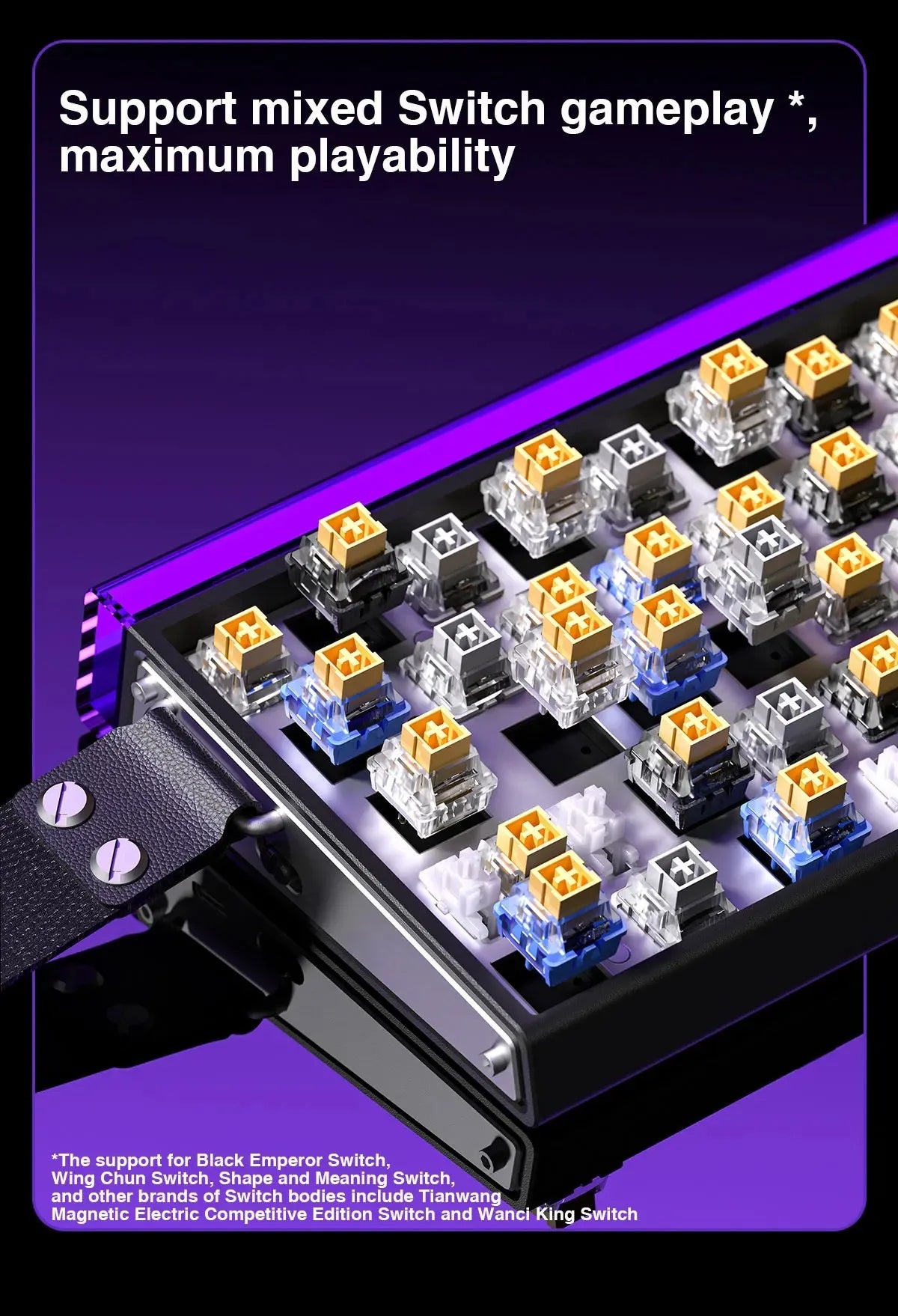 AULA HERO 68HE Gaming Keyboard — Hall Effect Magnetic Switches | Rapid Trigger | 8K Polling | RGB | 65%