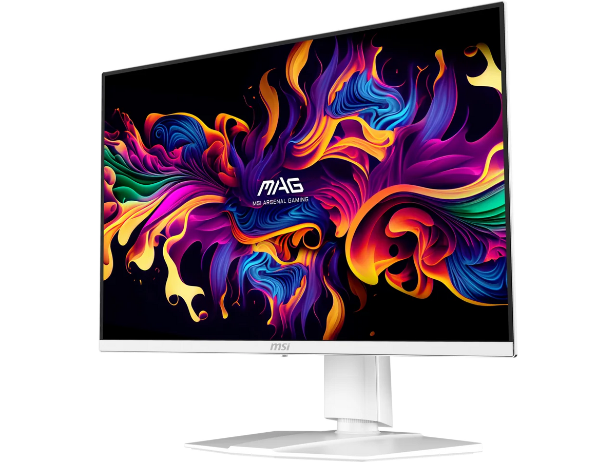 MSI MAG272QPW 27" QD-OLED Gaming Monitor — 2K 280Hz | 0.03ms | HDR400 | USB-C | White