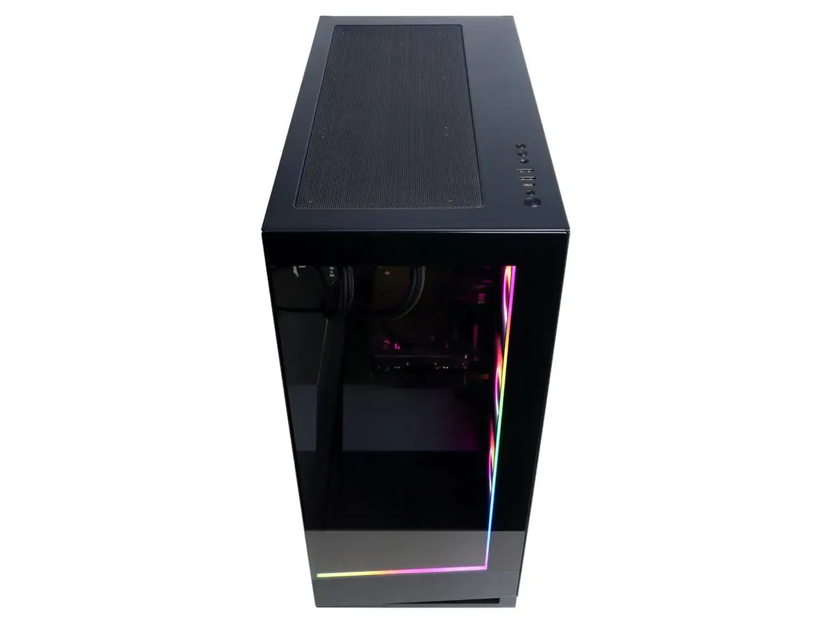 CyberPowerPC Gaming Desktop — AMD Ryzen 7 9800X3D | RX 9070 XT | 32GB DDR5 | 2TB NVMe SSD | Windows 11