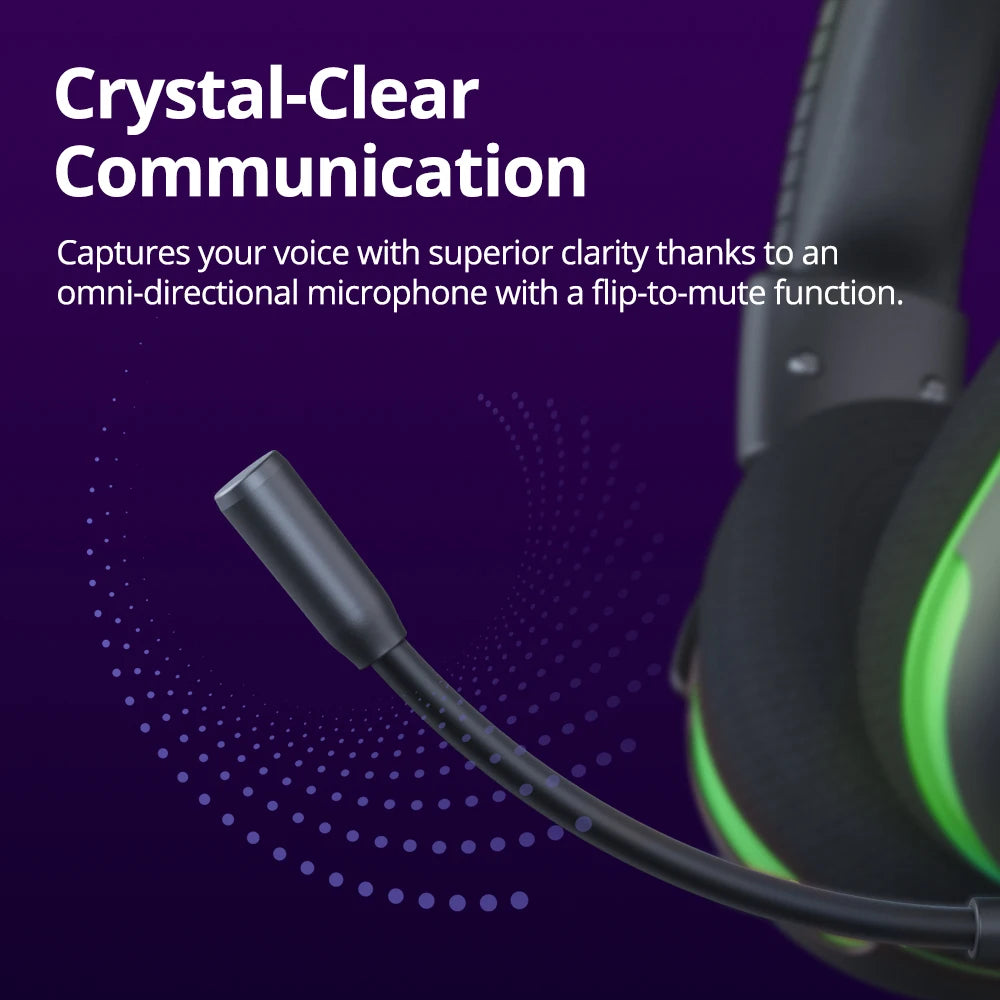 Tronsmart G10 Wired Gaming Headset — Multi-Platform | PC, PS5, PS4, Xbox, Switch, Mobile